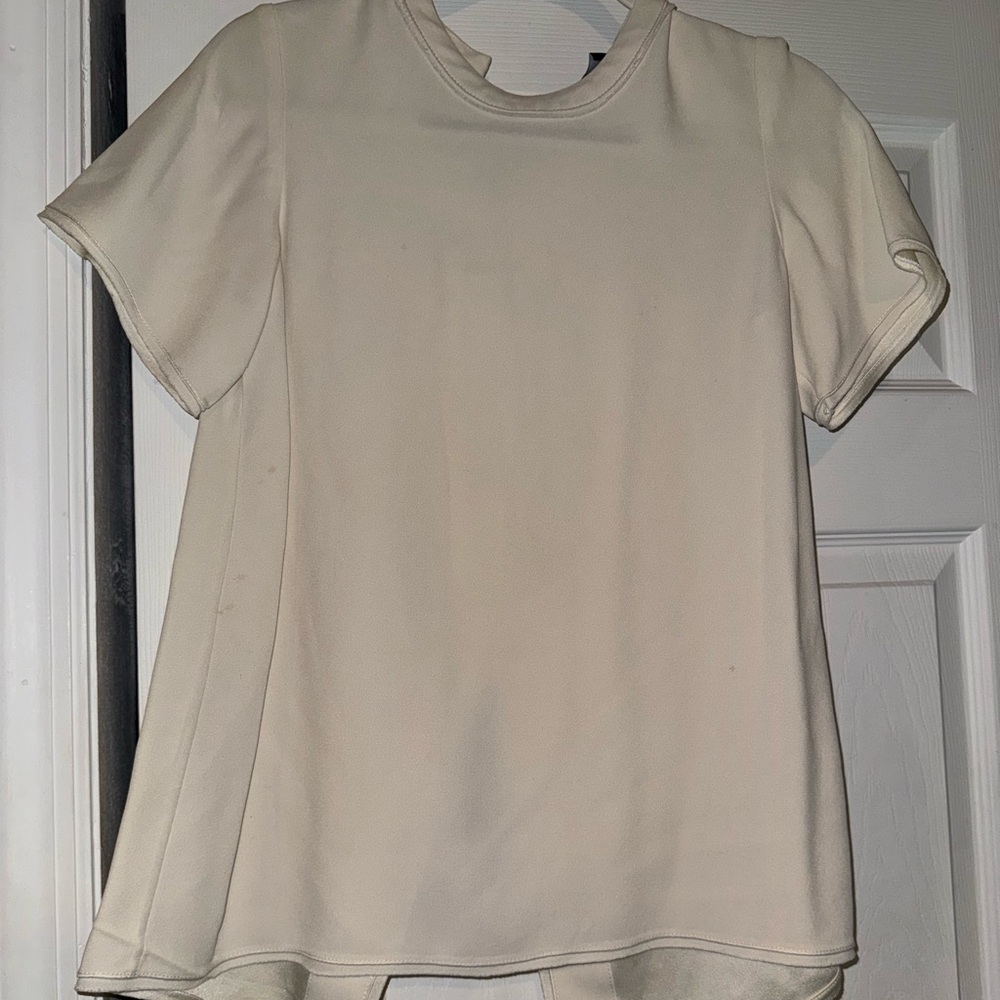 Proenza Schouler Womens Snapped Buttoned Back Slit Blouse